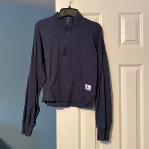 Calvin Klein, cropped crew neck, medium